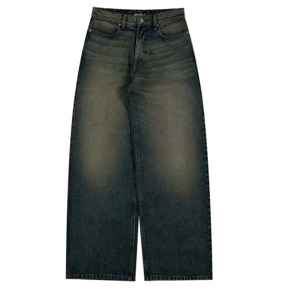 NWT! Discont'd Adult Desert Baggy Wide Leg Denim 26W x‎ 32L